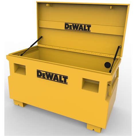 jobsite steel storage box|dewalt job site box.